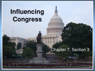 Influencing Congress