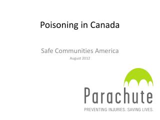 Poisoning in Canada
