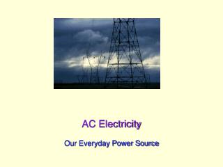 AC Electricity