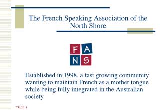 The French Speaking Association of the North Shore