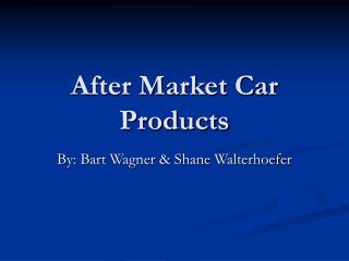 After Market Car Products