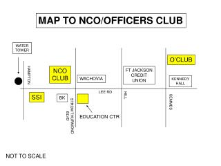 MAP TO NCO/OFFICERS CLUB