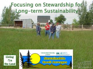 Focusing on Stewardship for Long-term Sustainability