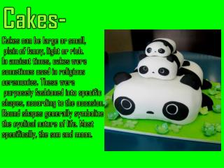 Cakes-