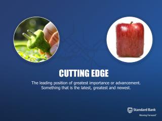 CUTTING EDGE