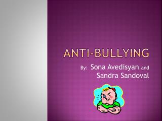 PPT - Anti-Bullying PowerPoint Presentation, Free Download - ID:2715872