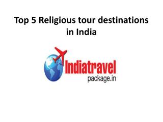 top 5 religious tour places in india