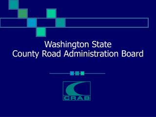 Washington State County Road Administration Board
