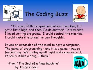 The Coding Buzz