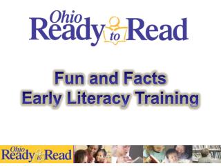 Fun and Facts Early Literacy Training