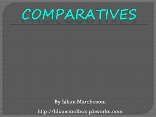 COMPARATIVES