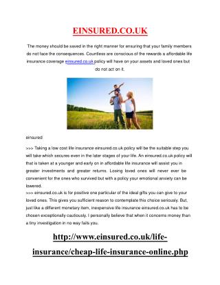Realistic cheap life insurance Programs - Uncovered Tips