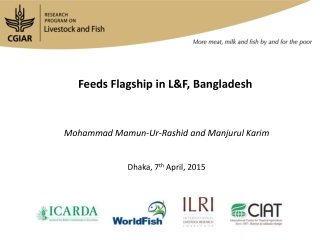 Feeds Flagship in L&F, Bangladesh