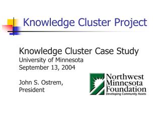 Knowledge Cluster Project