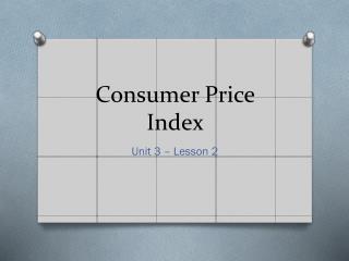 Consumer price index cma PowerPoint (PPT) Presentations, Consumer price