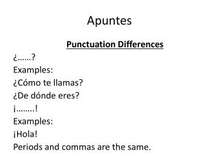 Apuntes