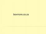 boxmore.co.za