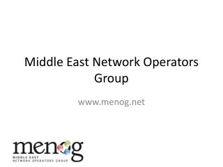 Middle East Network Operators Group
