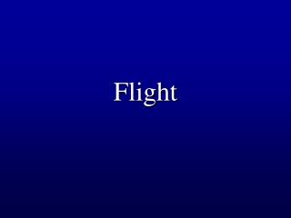 Flight