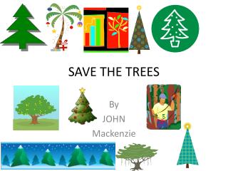 save trees ppt presentation free download pdf