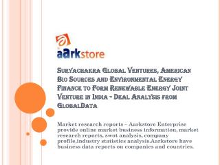 Suryachakra Global Ventures, American Bio Sources and Enviro