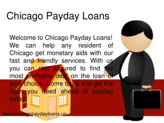 Chicago Payday Loans- Short Term Installment Loans- Same Day