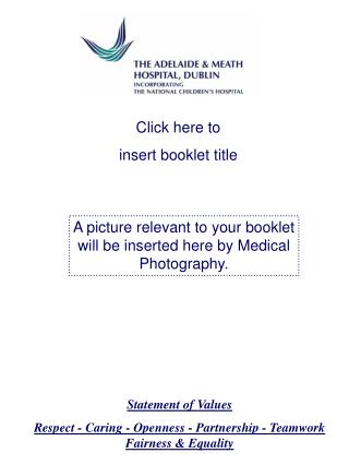 Click here to insert booklet title