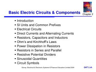 Basic Electric Circuits & Components