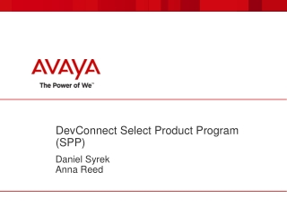 DevConnect Select Product Program (SPP)