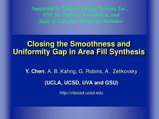 Closing the Smoothness and Uniformity Gap in Area Fill Synthesis