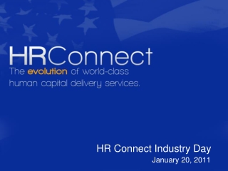 HR Connect Industry Day
