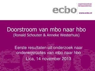 Doorstroom Mbo Hbo PowerPoint (PPT) Presentations, Doorstroom Mbo Hbo ...