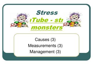 Stress YouTube - stress monsters