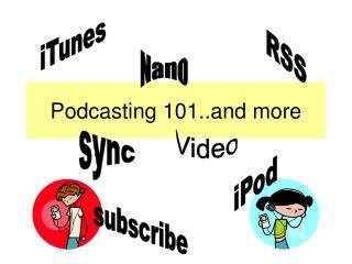 Podcasting 101..and more