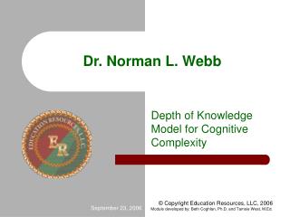 Dr. Norman L. Webb