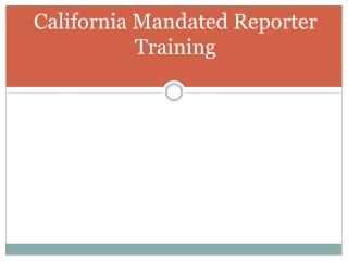 mandated abuse neglect defining objectives