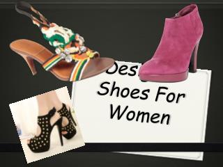 Designer Shoes For Women