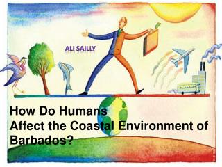 How Do Humans Affect the Coastal Environment of Barbados?