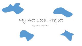 My Act Local P roject