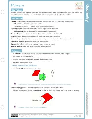 CK-12 Flexbooks on Polygon