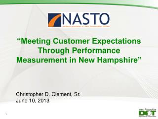 “Meeting Customer Expectations Through Performance Measurement in New Hampshire”