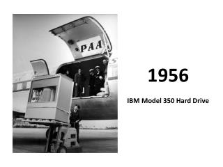 1956 IBM Model 350 Hard Drive