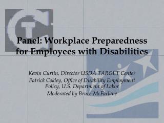Panel: Workplace Preparedness for Employees with Disabilities