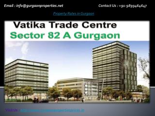 Gurgaon Properties Prices Property Rates Gurgaon