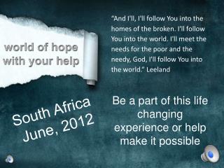 Africa 2012