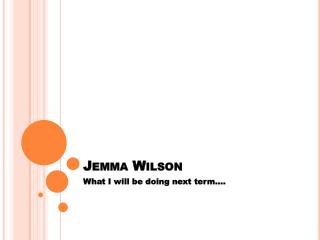 Jemma Wilson