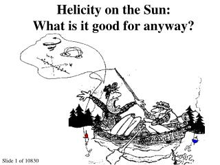Helicity on the Sun: What is it good for anyway?