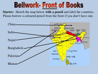 Bellwork - Front of Books