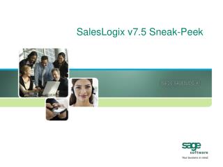 SalesLogix v7.5 Sneak-Peek