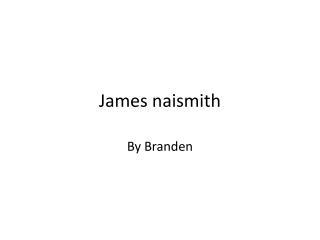 James naismith